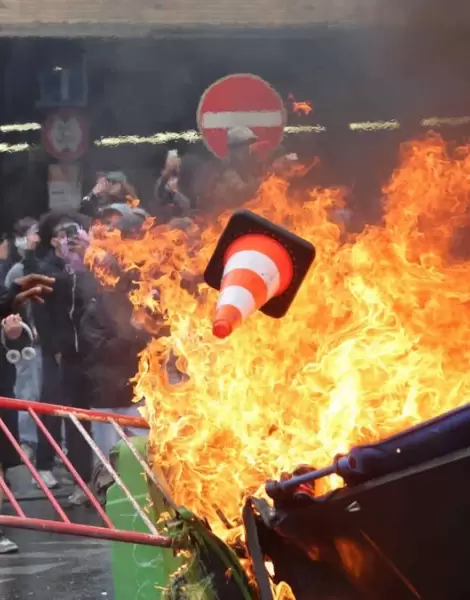Protestas en B�lgica