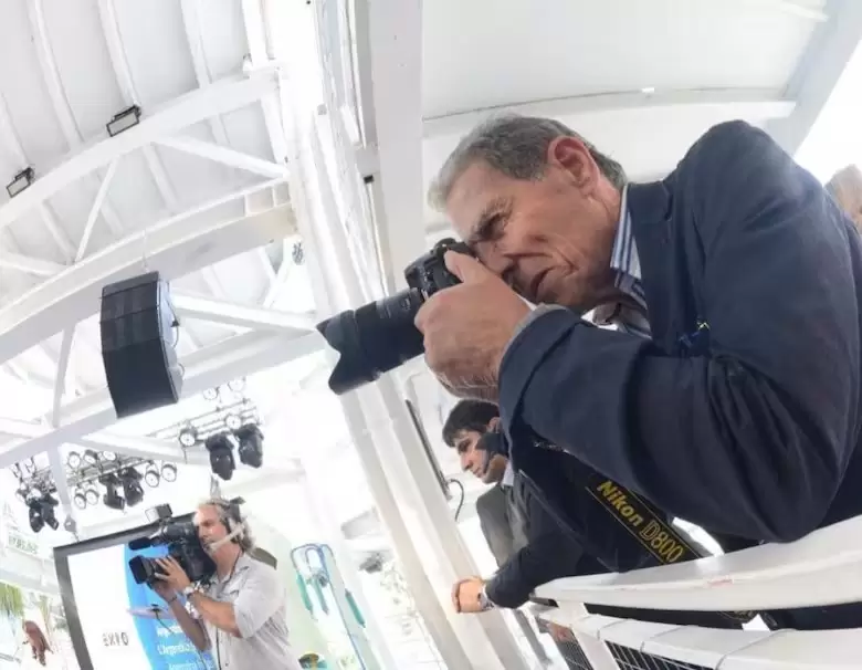 Otra de sus grandes pasiones es la fotograf�a
