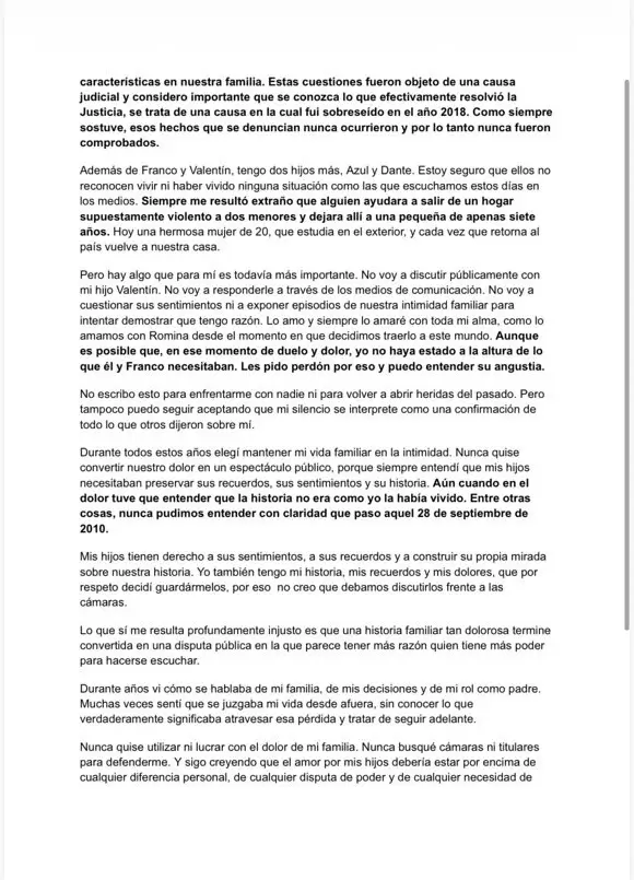 Comunicado Dar�o Giordano