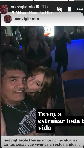 La despedida de su novia