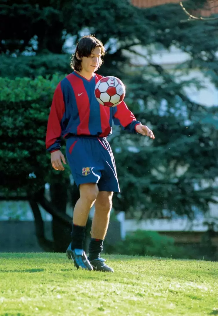 El comienzo de Lionel Messi