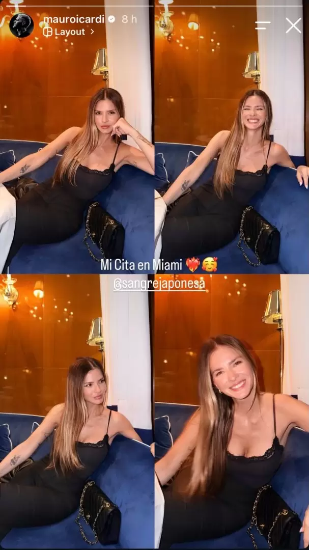Mauro Icardi presumió a la China Suárez