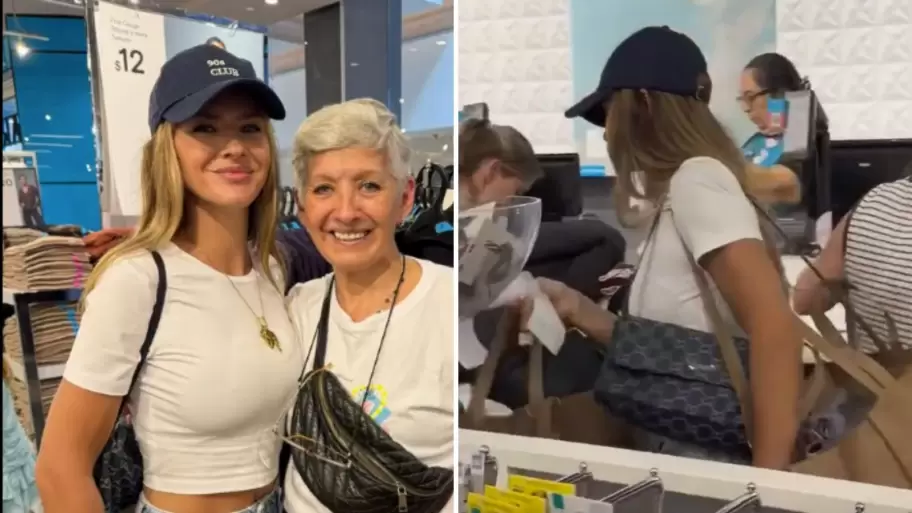 La China Suárez fue escrachada por comprar en Primark