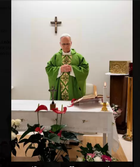 Reapareci� el Papa
