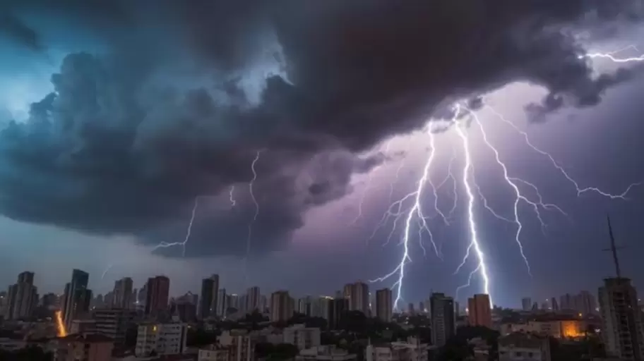 Alerta amarilla por tormentas