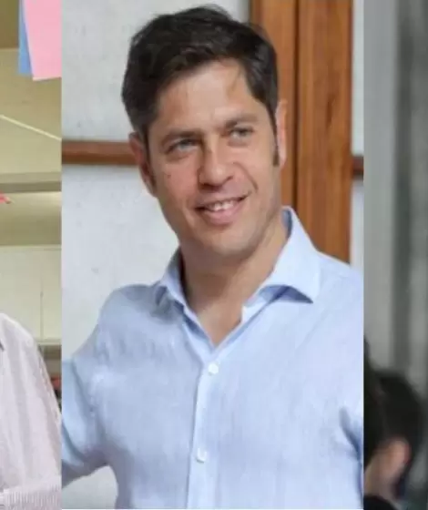 Massa, Kicillof y Kirchner