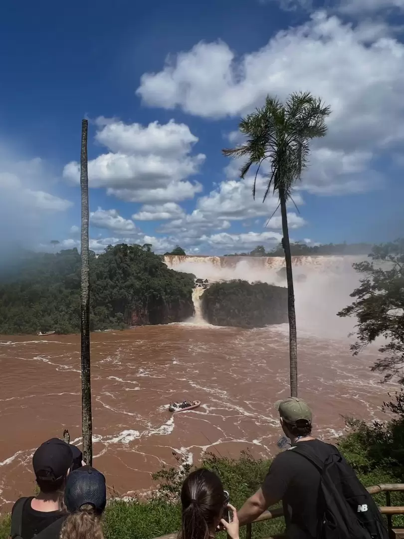 Cataratas del Iguazú durante el 16 de octubre