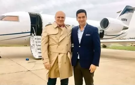 Espert junto a Alfredo "Fred" Machado