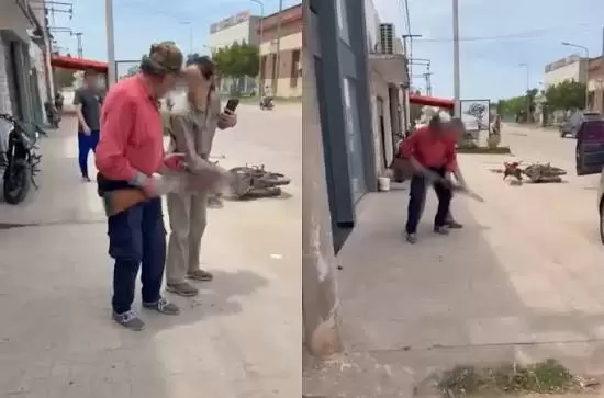 El hombre termin� detenido
