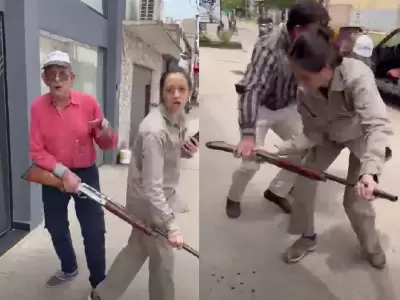 El hombre termin� detenido