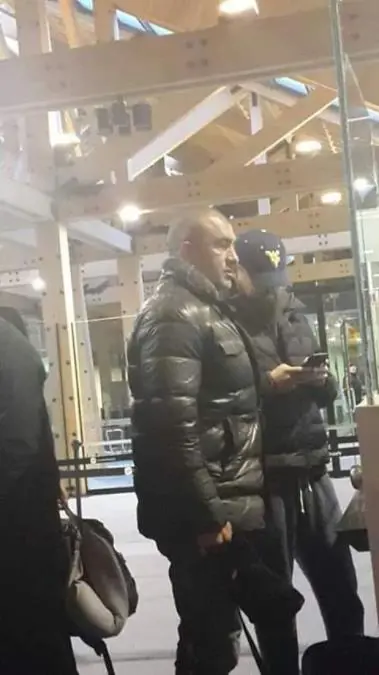 Leonardo DiCaprio en el Aeropuerto Internacional de Ushuaia “Malvinas Argentinas”