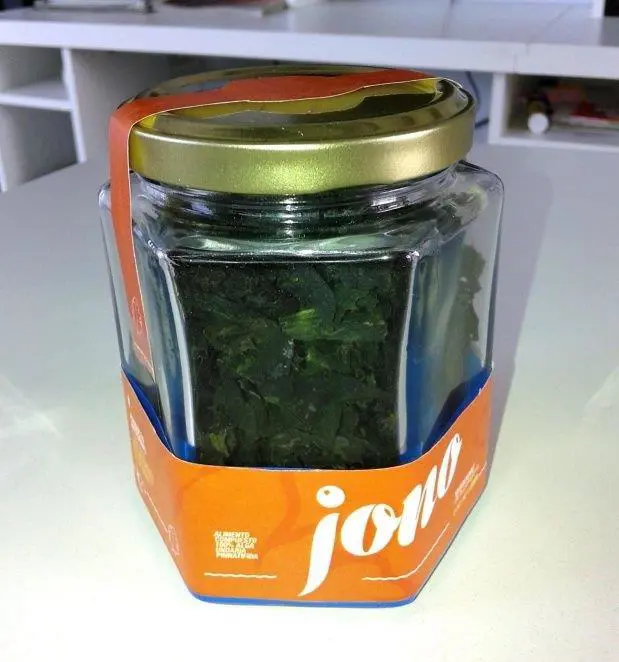 Wakame en frasco