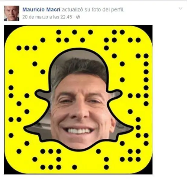 macri snapchat