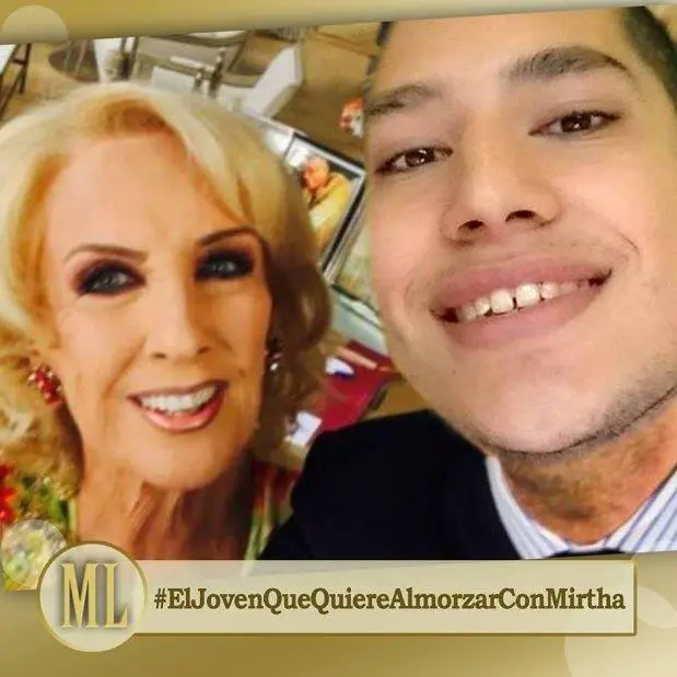 Ezequiel quiere almorzar con Mirtha