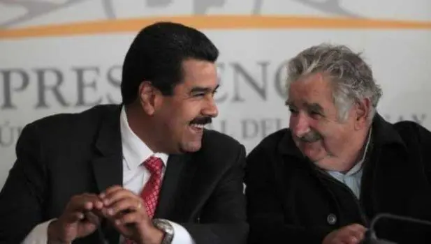 Nicols Maduro y Pepe Mujica