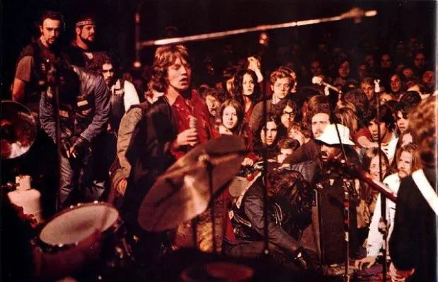 Los Stones en Altamont 1969