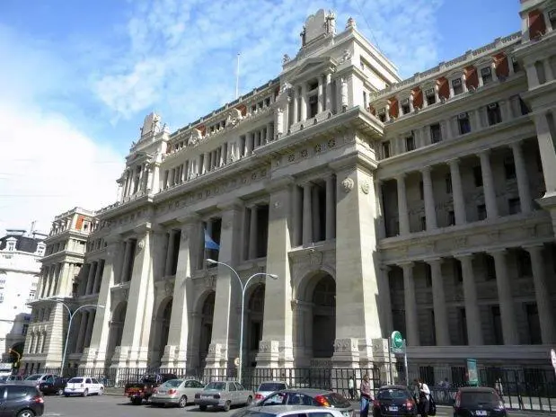 El Palacio de Tribunales, donde ejerce la Corte Suprema de Justicia