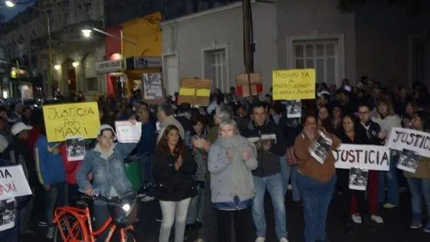 Manifestacin en reclamo de Justicia