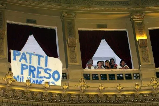 En 2008 le quitaron los fueros a Patti para que sea juzgado por sus crmenes