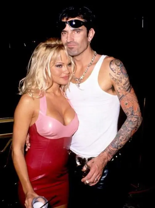 Pamela Anderson y Tommy Lee.