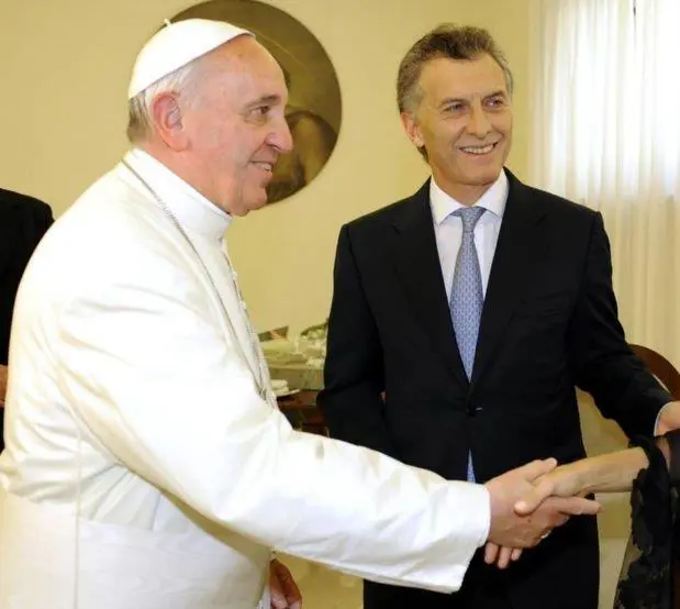 As fue la visita anterior de Macri al Papa Francisco