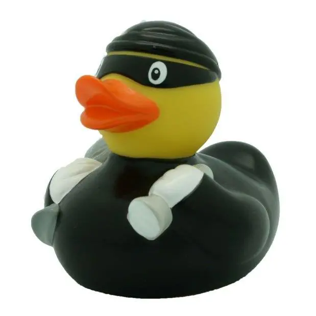 Ladron pato de goma