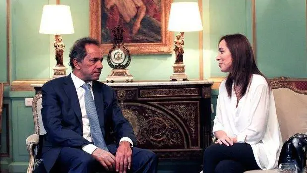 Daniel Scioli y Mara Eugenia Vidal