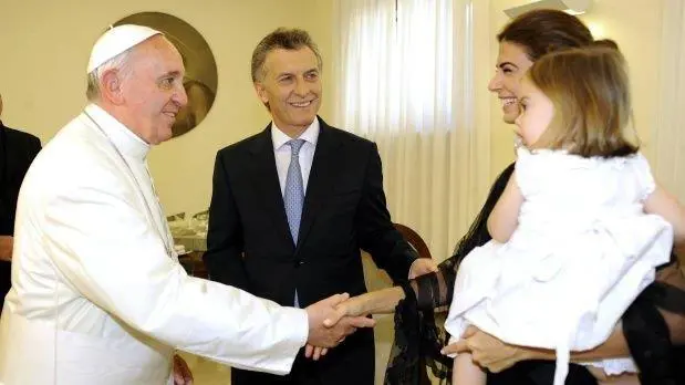 As fue la visita anterior de Macri al Papa Francisco