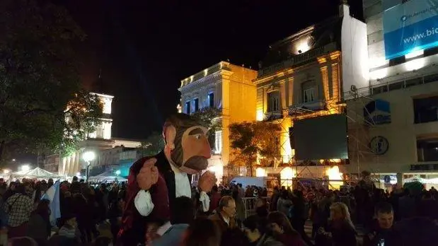 La vigilia tucumana del Bicentenario, en la cuna de la Independencia