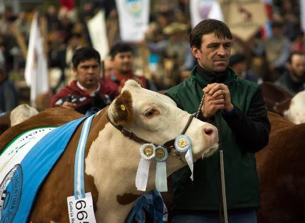 Campen desfila en la Rural