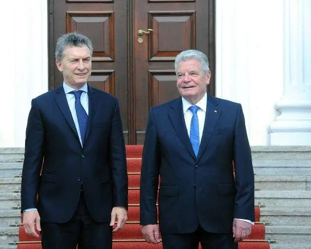 Macri y Joachim Gauck