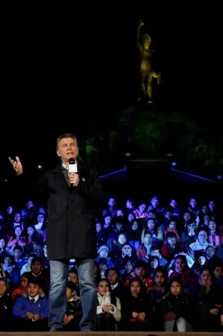 Macri le pidi a los argentinos que sean protagonistas y que no tengan miedo