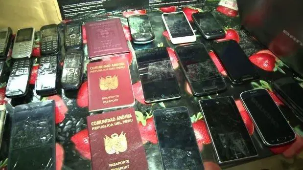 celulares robados