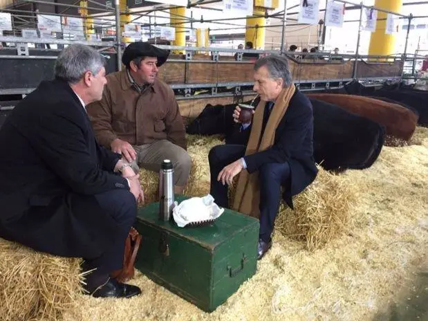 Macri en la Rural 