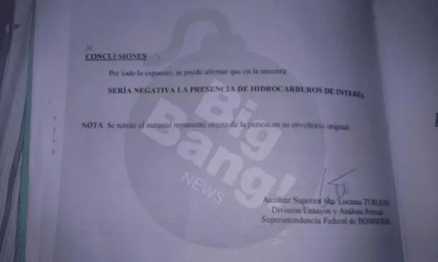 'Sera negativa la presencia de hidrocarburos de inters', concluy el peritaje que exonera a Barbie