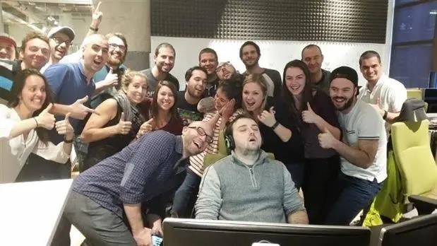 En la oficina