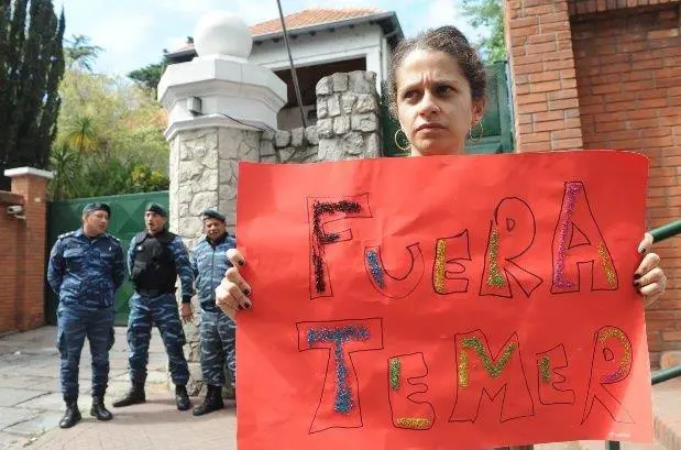 Protesta Temer