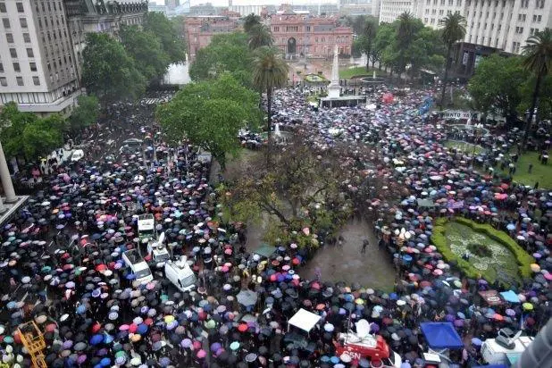 La jornada, que qued para la historia con el nombre de #MircolesNegro, puso en manifiesto la violencia machista que las mujeres sufren a diario