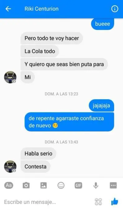 La conversacin de Centurin con una mujer