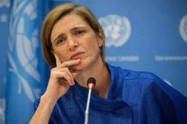 Samantha Powers, la embajadora de Estados Unidos en la ONU