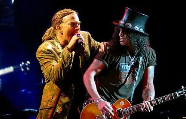 Axl y Slash 2016: algo que muchos fanticos pensaron volver a ver alguna vez; por lo menos 'no en esta vida'