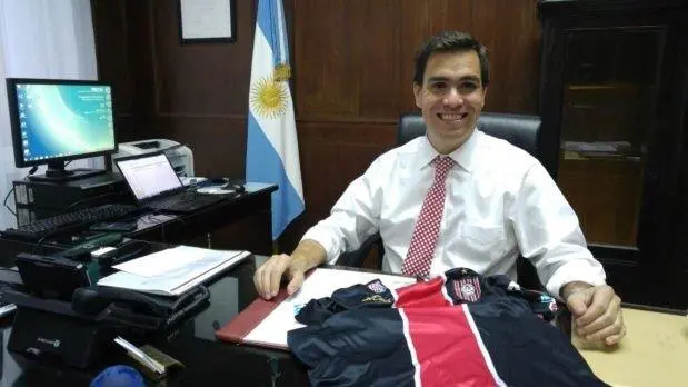 Javier Tizado, subsecretario de Comercio y dirigente de Chacarita