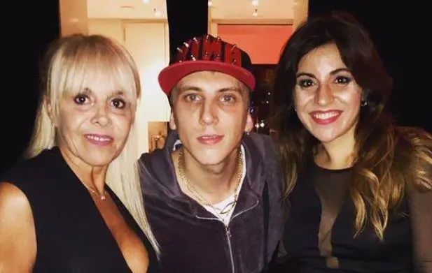 Claudia, El Polaco y Gianinna: la primera foto juntos