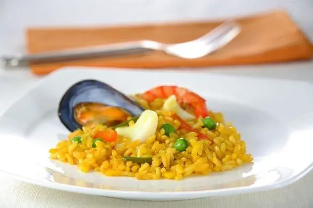 receta paella calabro