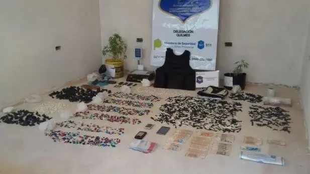 Todo lo secuestrado en el operativo