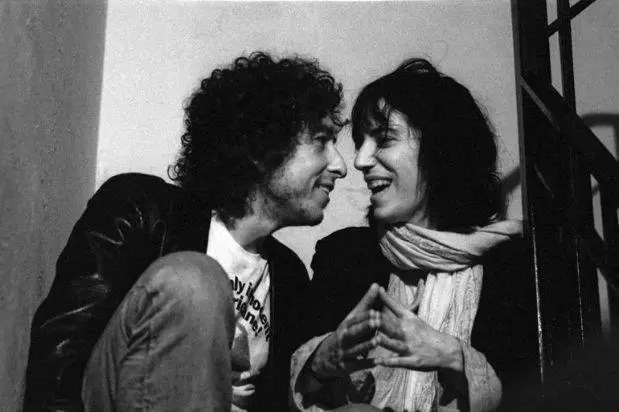 Bob Dylan y Patti Smith