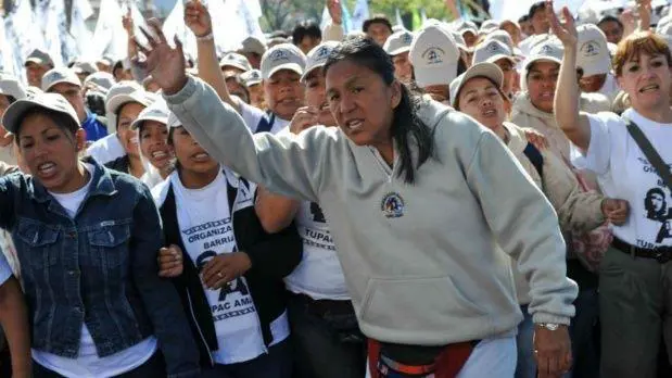 La lder de la Tupac Amar est presa desde enero