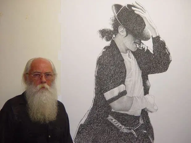 David Nordahl, el artista que ms veces retrat a Michael Jackson