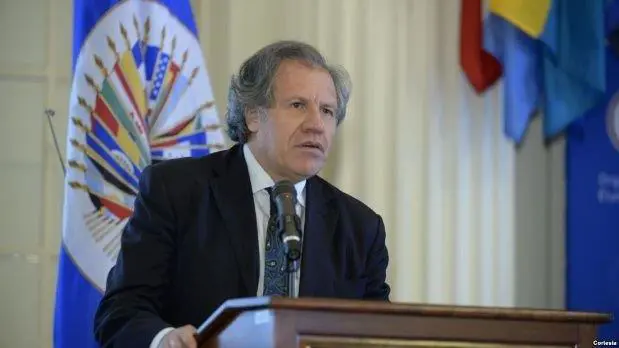 el uruguayo Luis Almagro, titular de la OEA