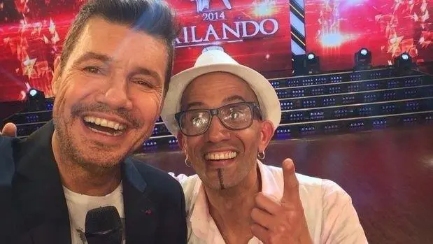 Tinelli junto al Cuba, el jefe de peluquera de Ideas del Sur